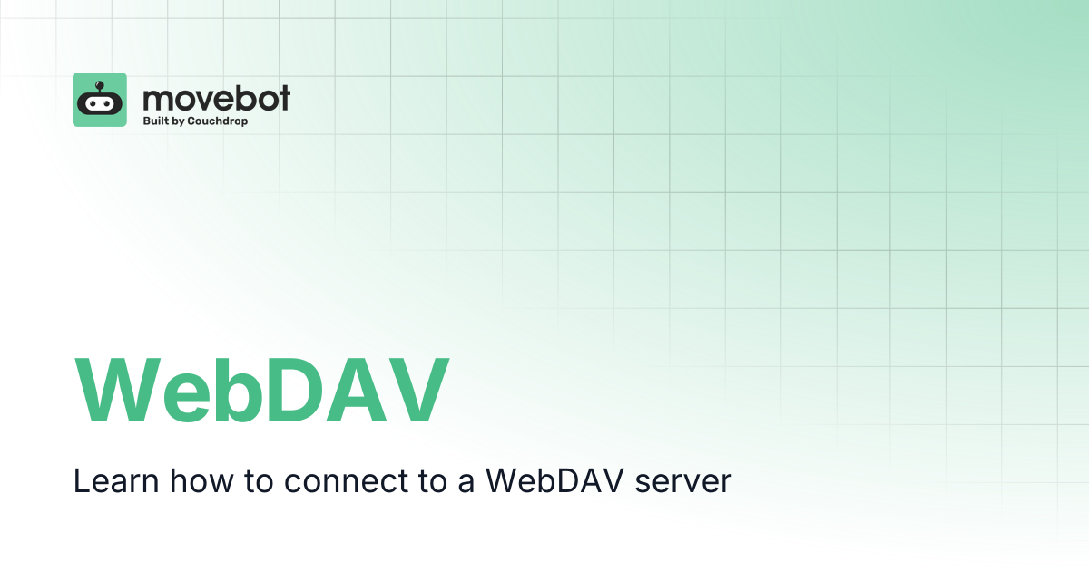 WebDAV | Movebot Documentation